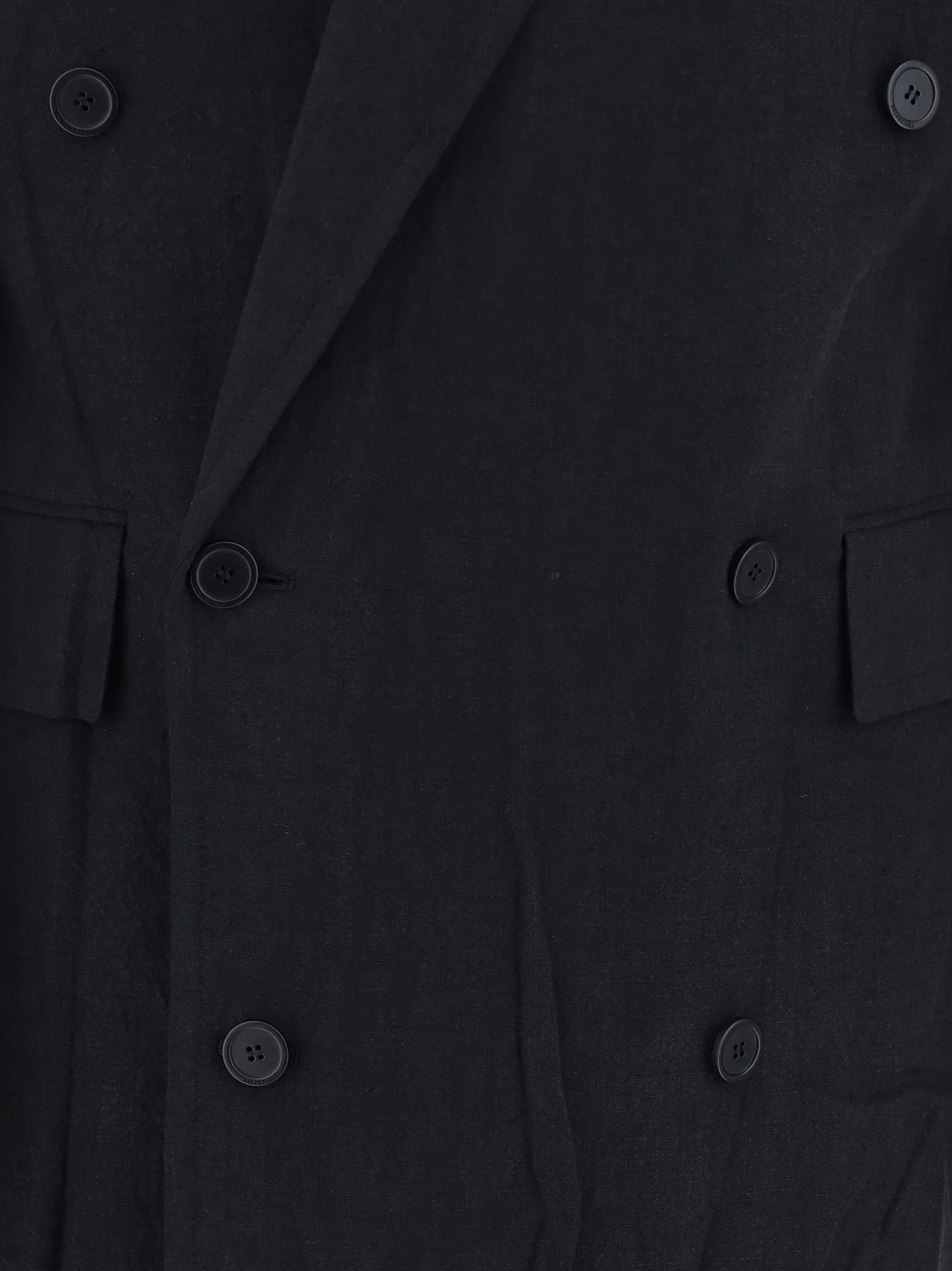 Balenciaga Double-Breasted Long-Sleeved Coat