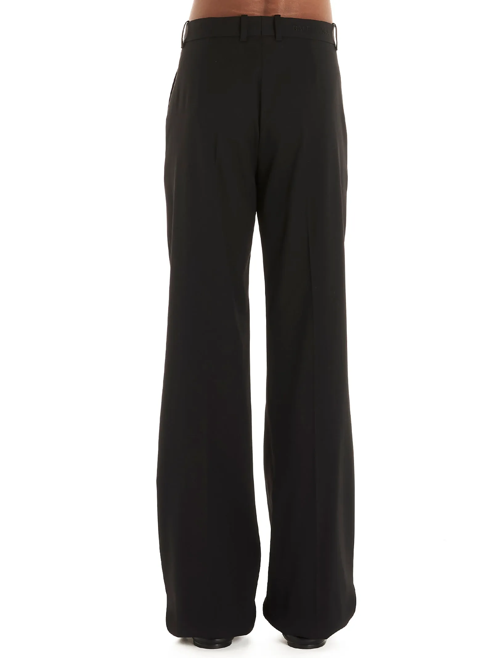 Balenciaga Logo Embroidered Tailored Pants