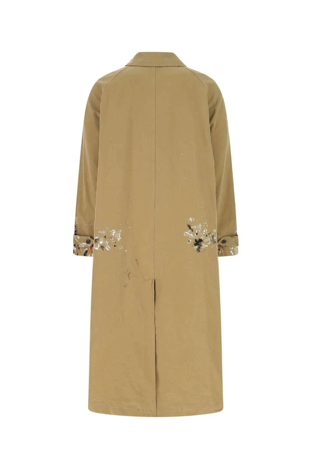 Balenciaga Paint Splatter Detailed Car Coat