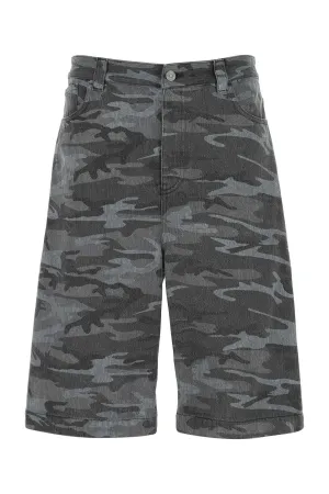 Balenciaga Skater Camouflage Shorts