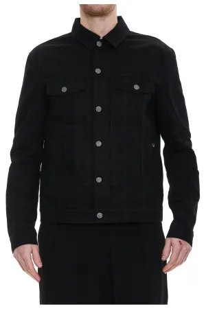 Balmain Buttoned Long-Sleeved Denim Jacket