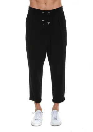Balmain Drawstring Cropped Pants