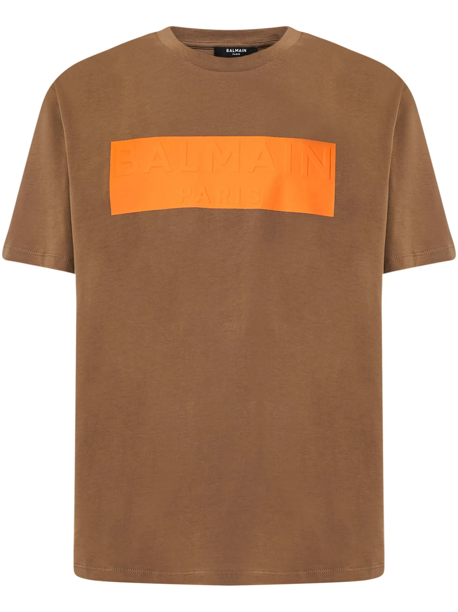 Balmain Logo Print Crewneck T-Shirt