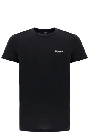Balmain Logo Printed Crewneck T-Shirt