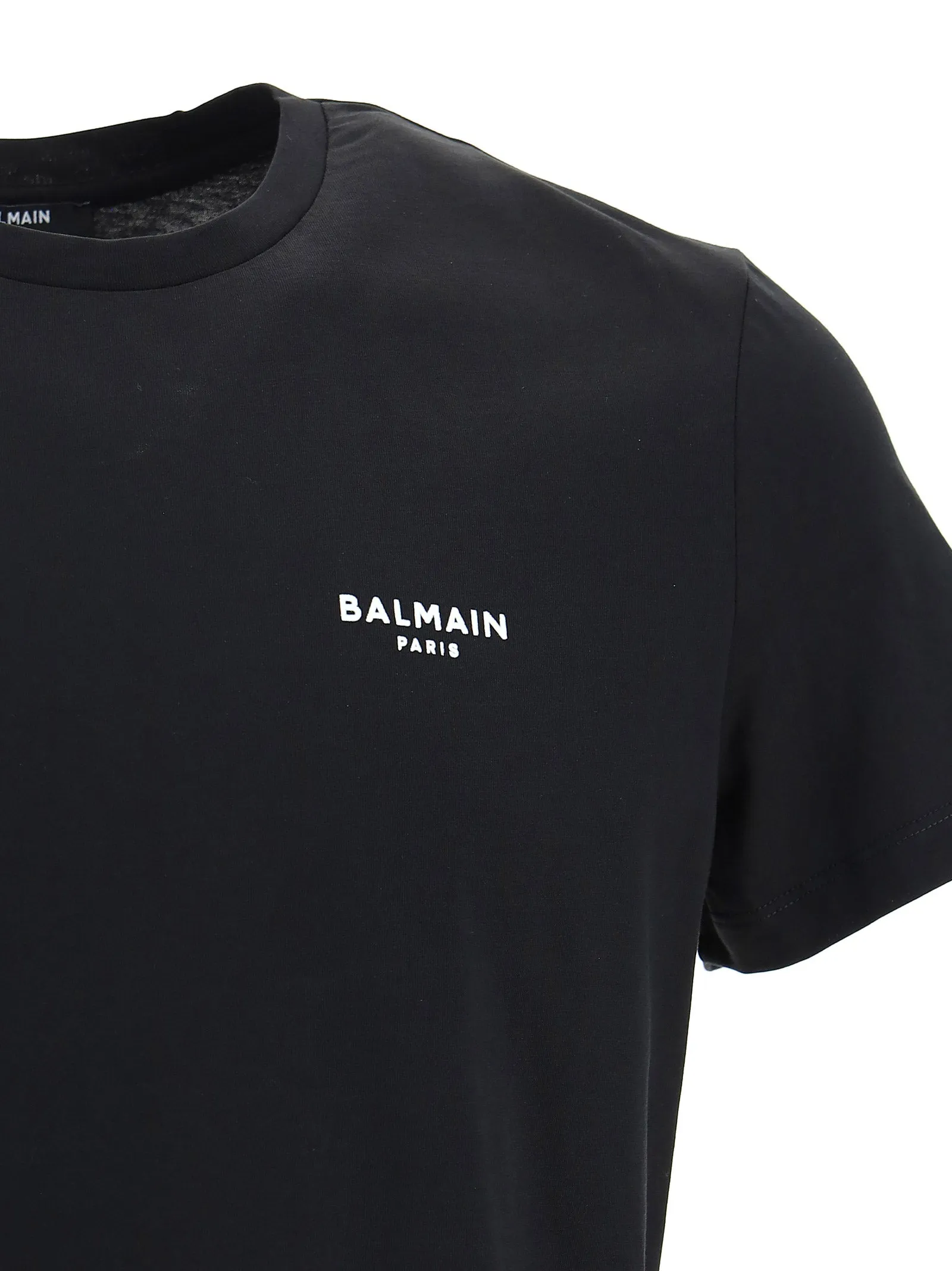 Balmain Logo Printed Crewneck T-Shirt