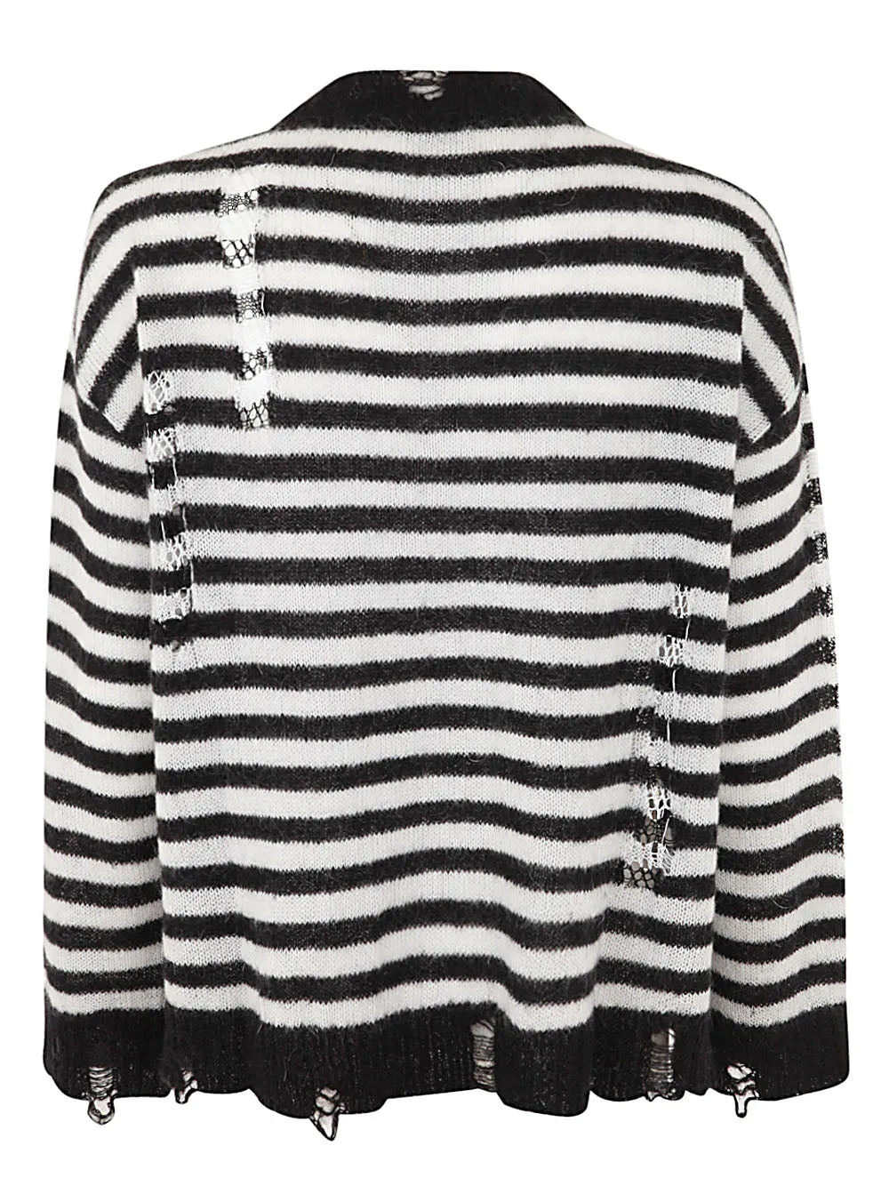 Balmain Ripped Knit Sweater