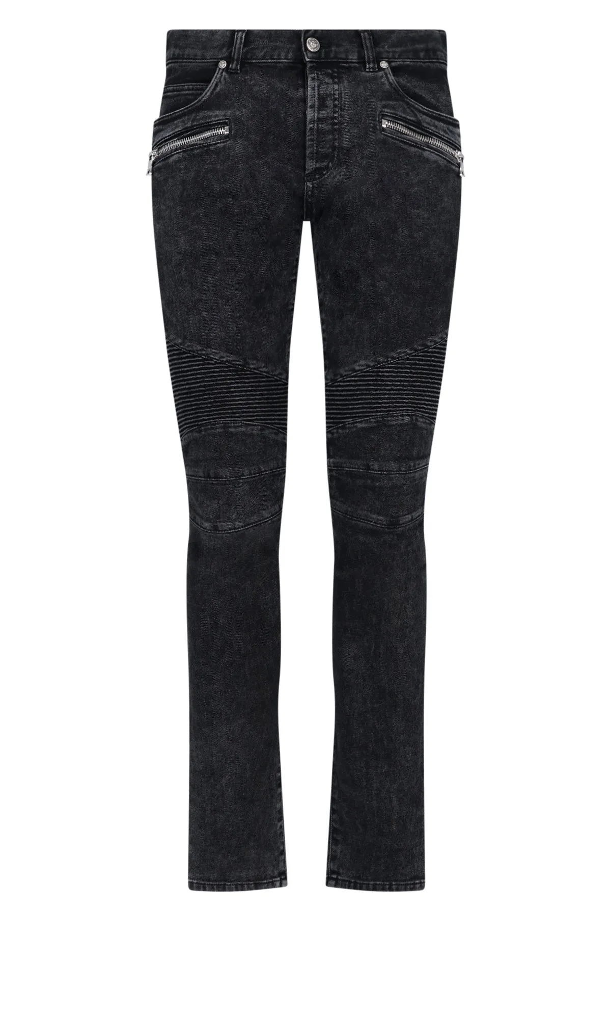 Balmain Zipped Pocket Skinny Jeans