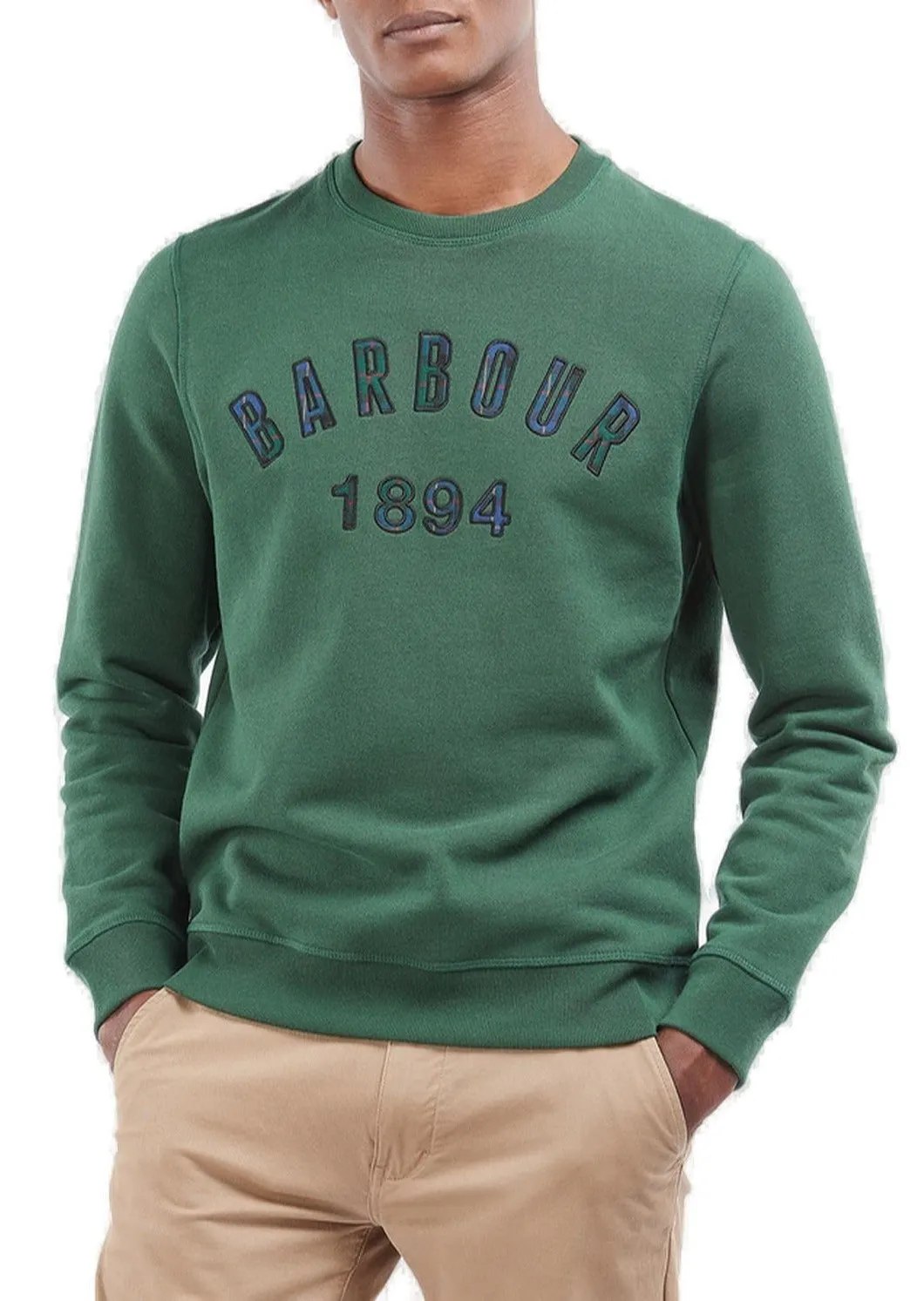 Barbour Affiliate Logo Embroidered Crewneck Sweater
