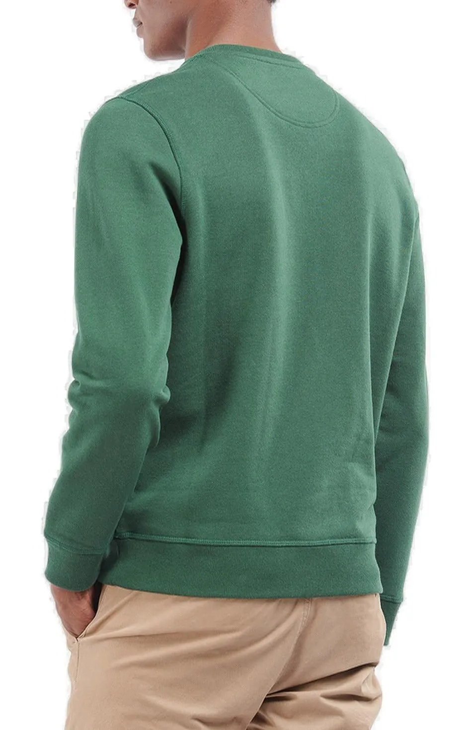 Barbour Affiliate Logo Embroidered Crewneck Sweater