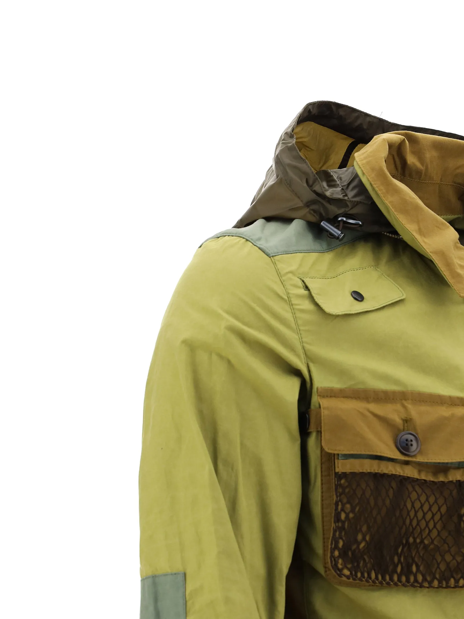 Barbour Buttoned Long-Sleeved Jacket