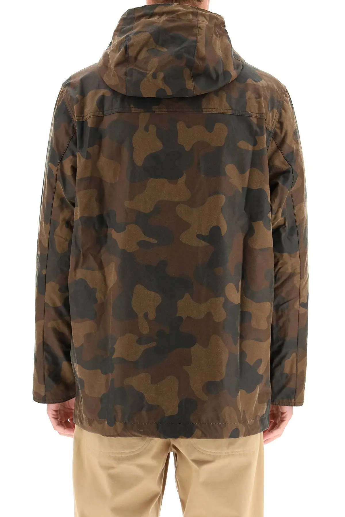 Barbour Camouflage Waxed Jacket