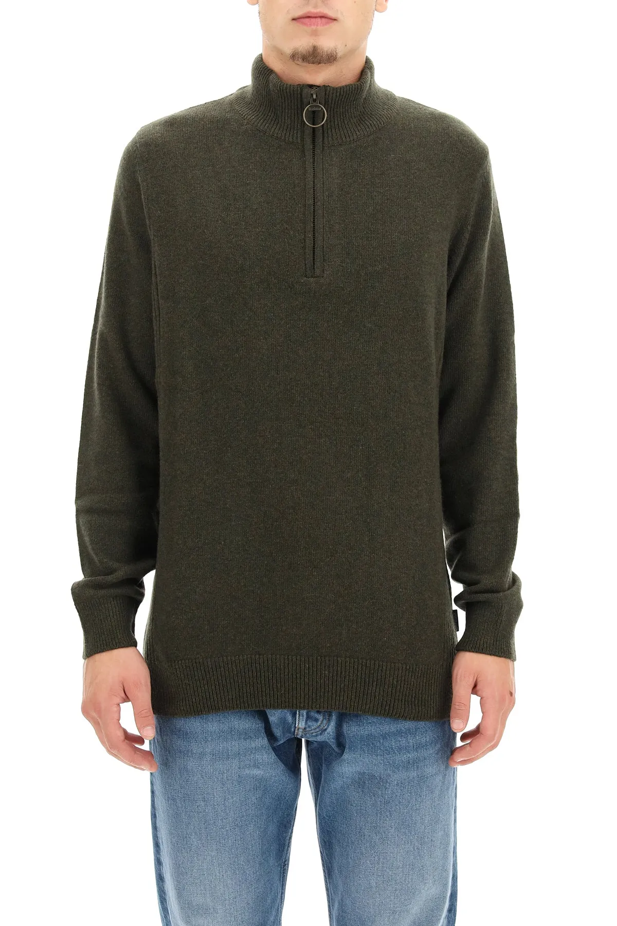 Barbour High-Neck Knit Sweater