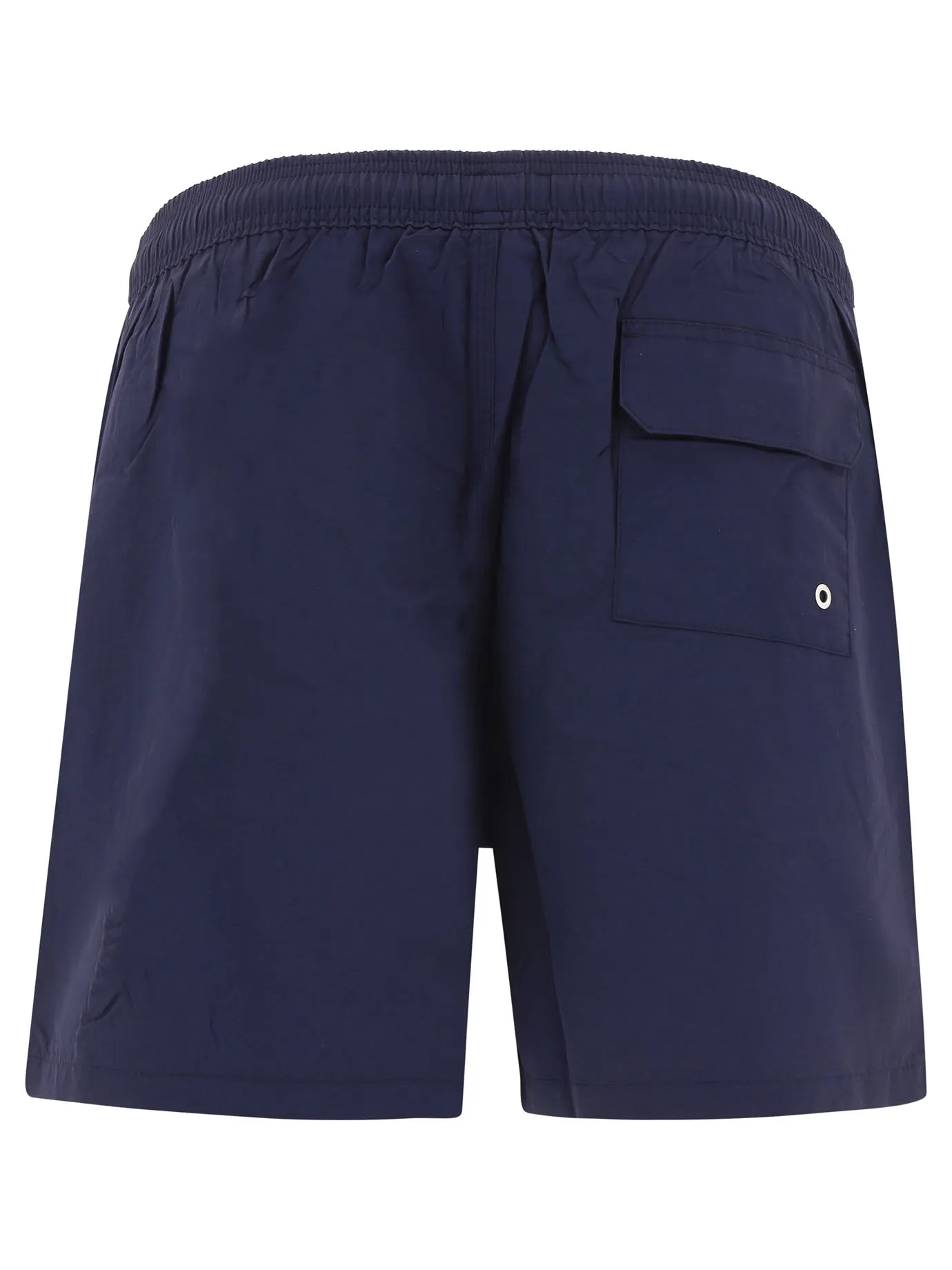 Barbour Logo Embroidered Drawstring Swimming Shorts