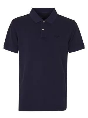 Barbour Logo Embroidered Polo Shirt