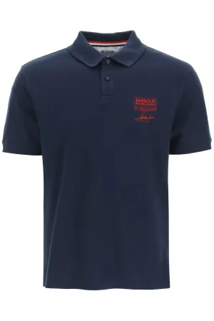 Barbour Logo Embroidered Polo Shirt