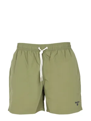 Barbour Logo Embroidered Swimming Shorts