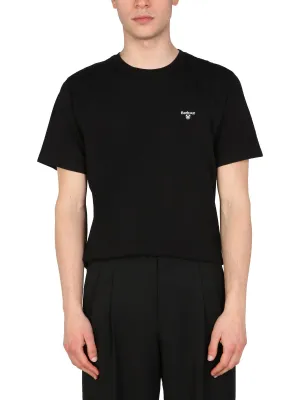 Barbour Logo Embroidered T-Shirt
