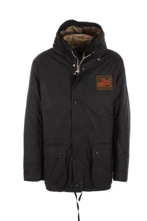 Barbour Logo Patch Hooded Jacket