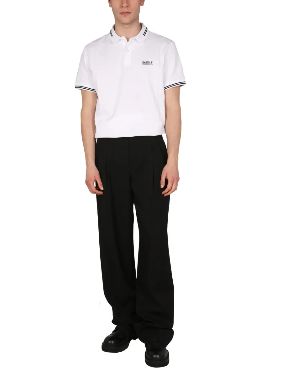 Barbour Logo Printed Polo Shirt