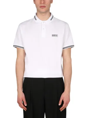 Barbour Logo Printed Polo Shirt