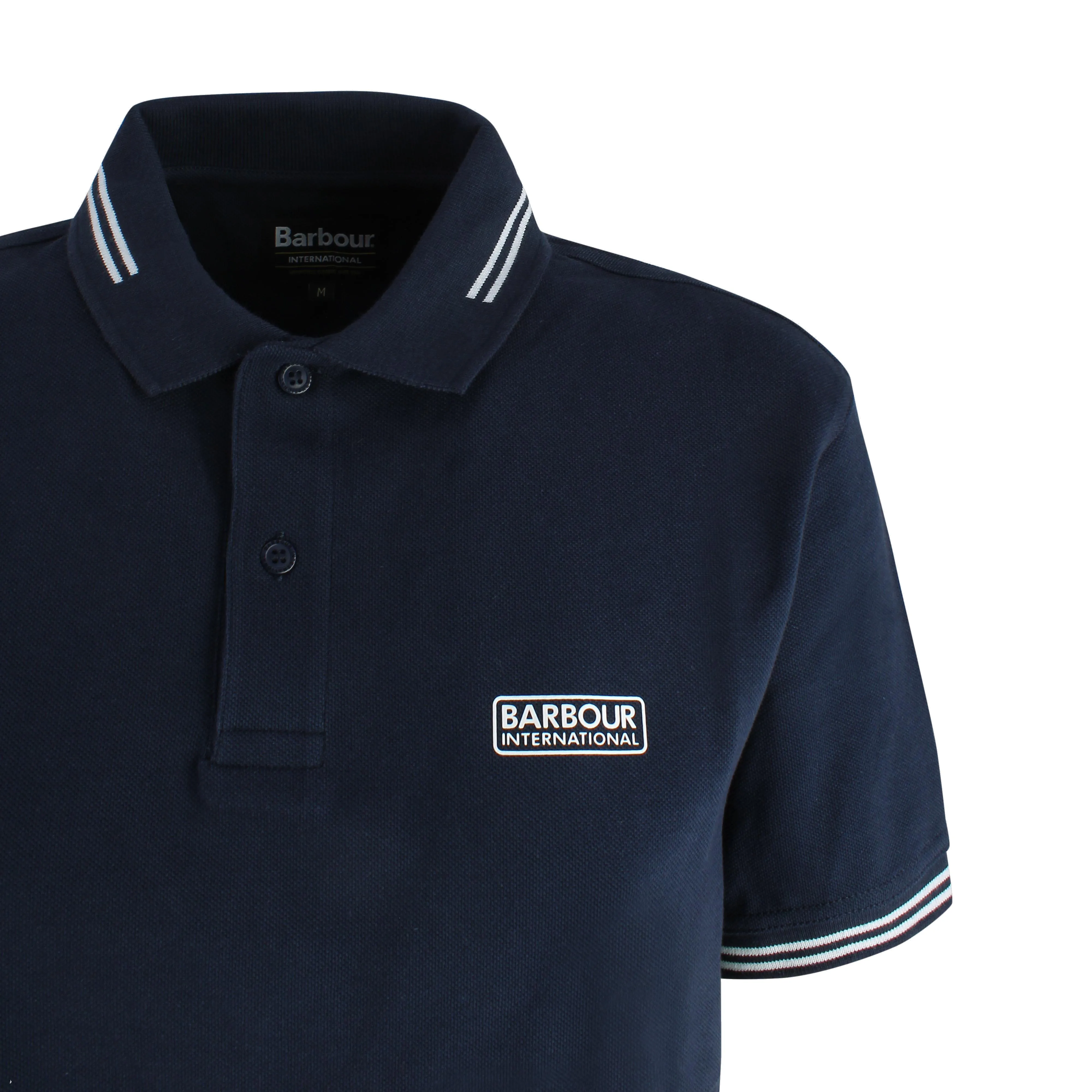 Barbour Logo Printed Polo Shirt