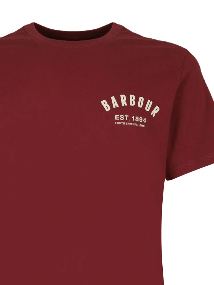 Barbour Logo Printed T-Shirt