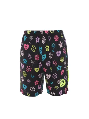 Barrow Allover Graphic Printed Shorts