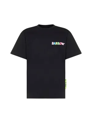 Barrow Logo Printed Crewneck T-Shirt