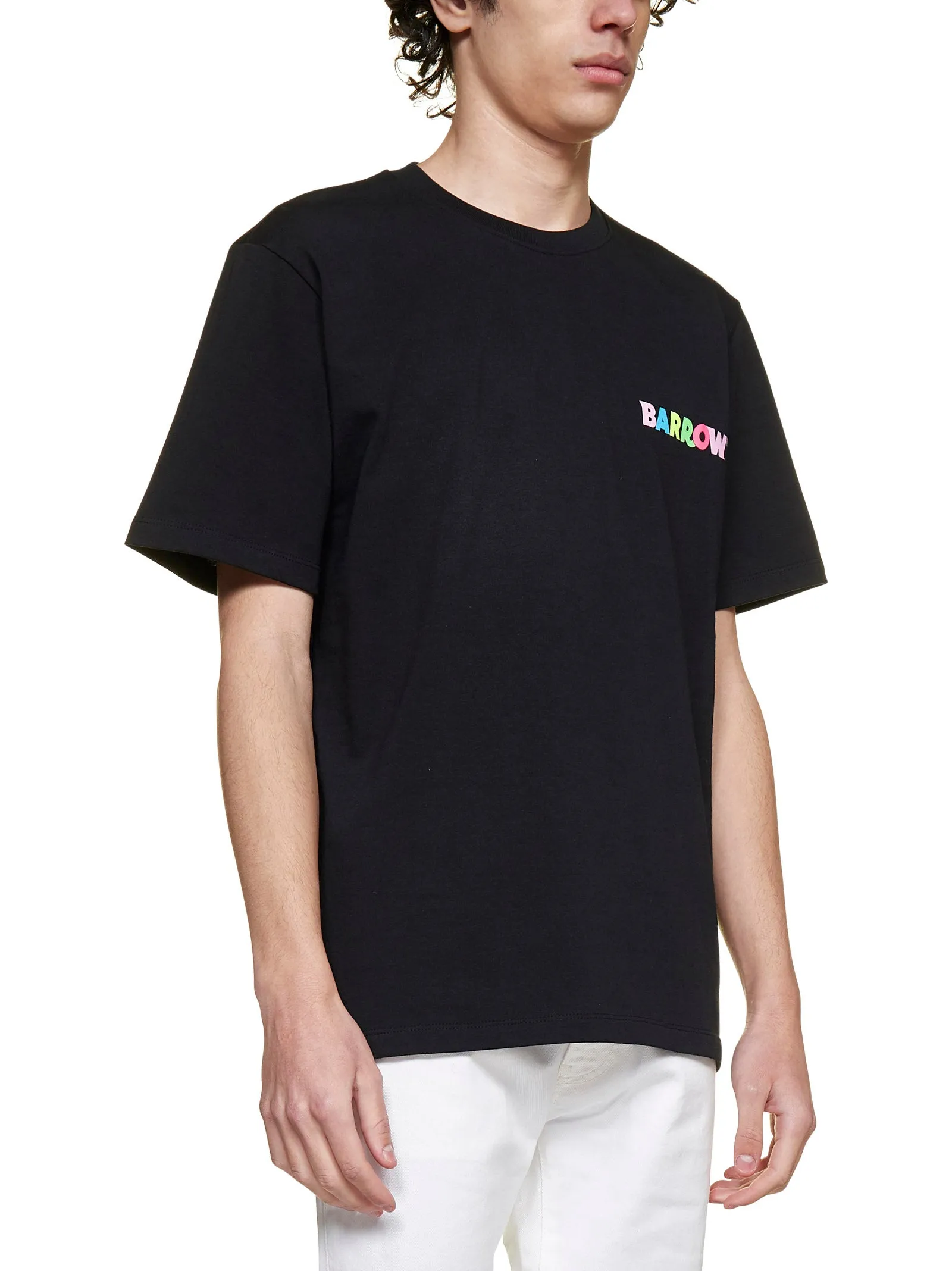 Barrow Logo Printed Crewneck T-Shirt
