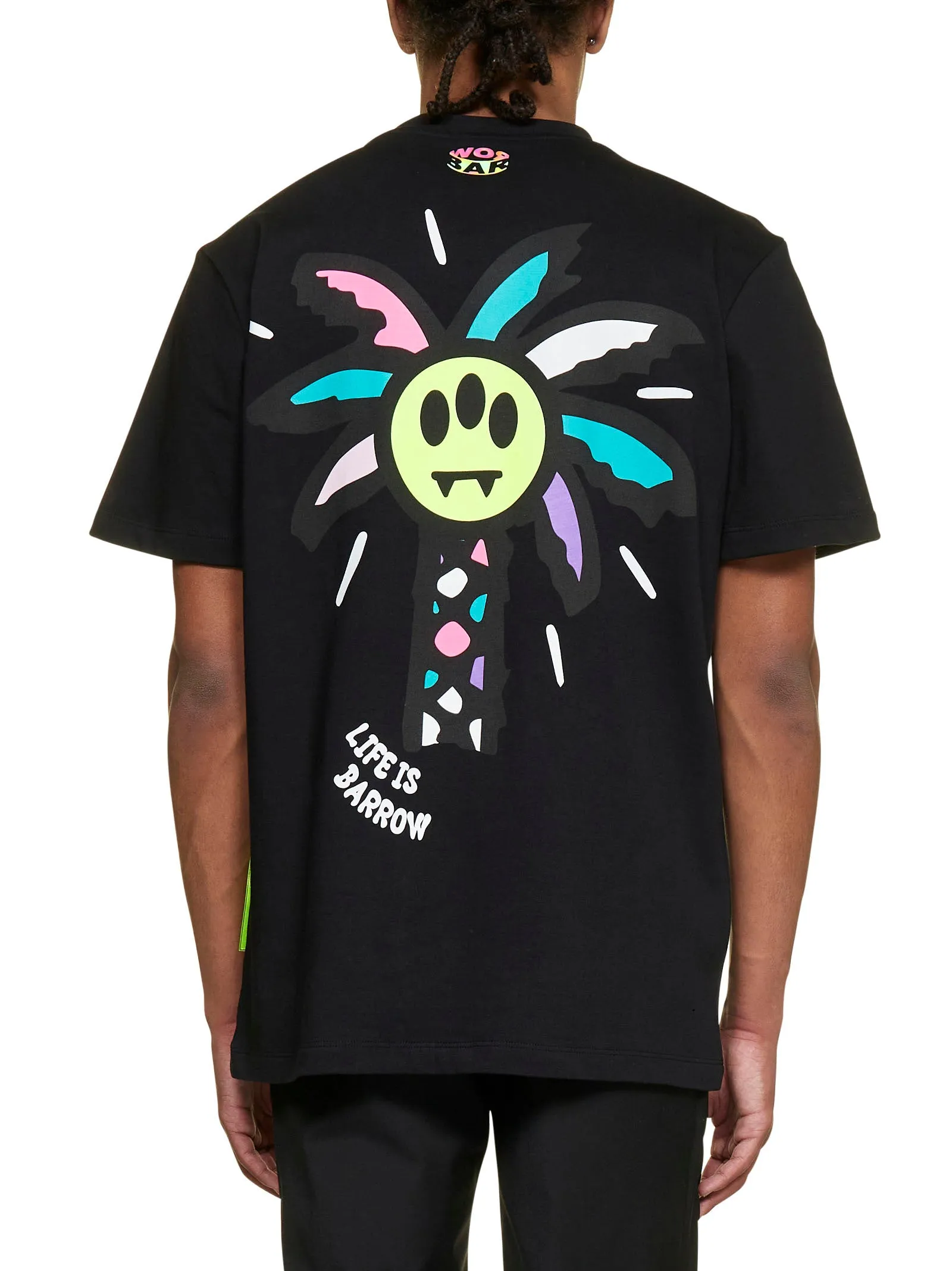 Barrow Logo Printed Crewneck T-Shirt
