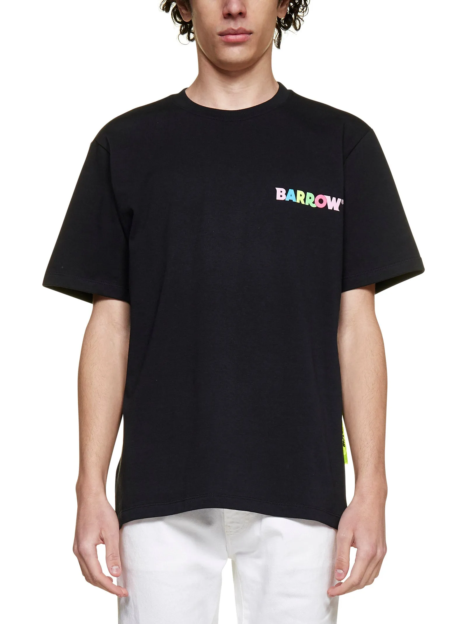 Barrow Logo Printed Crewneck T-Shirt