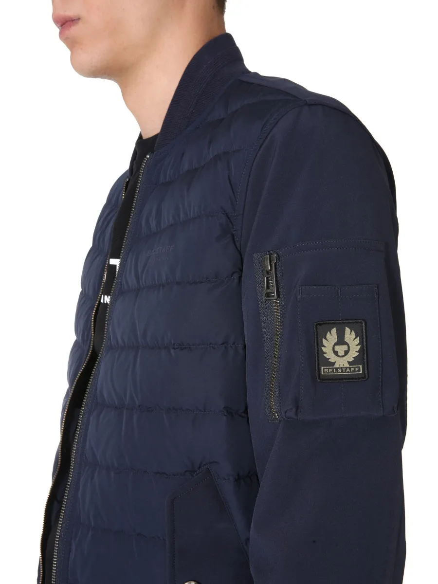 Belstaff Mantle Zip-Up Bomber Jacket