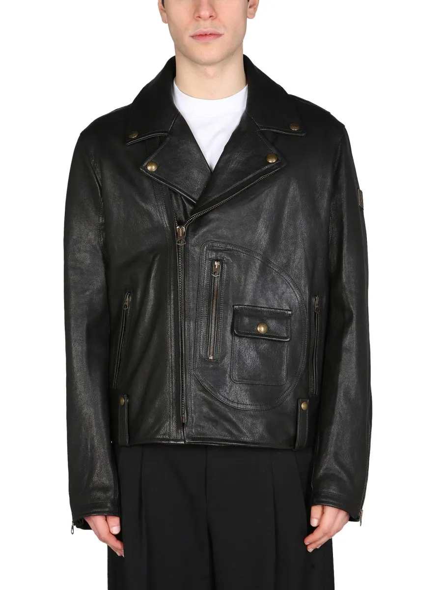 Belstaff Zipped Biker Jacket