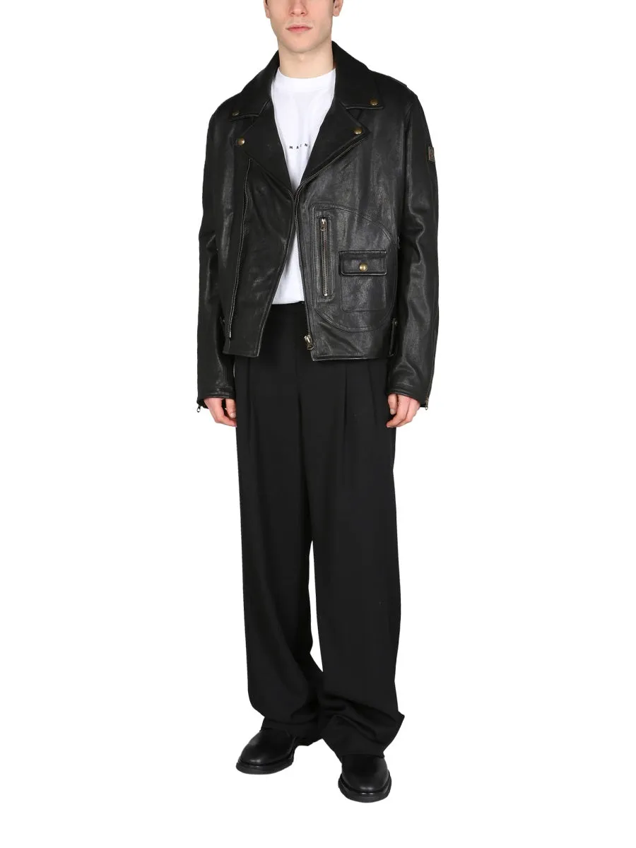 Belstaff Zipped Biker Jacket