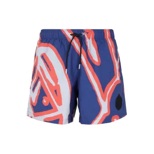 Berluti Printed Drawstring Swimming Trunks