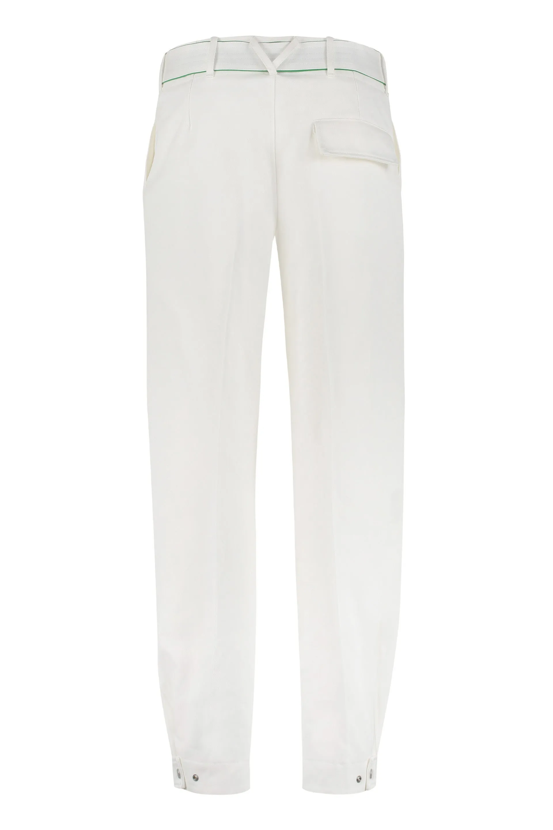 Bottega Veneta Twill Straight Pants