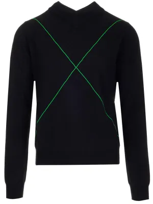 Bottega Veneta V-Neck Knitted Pullover