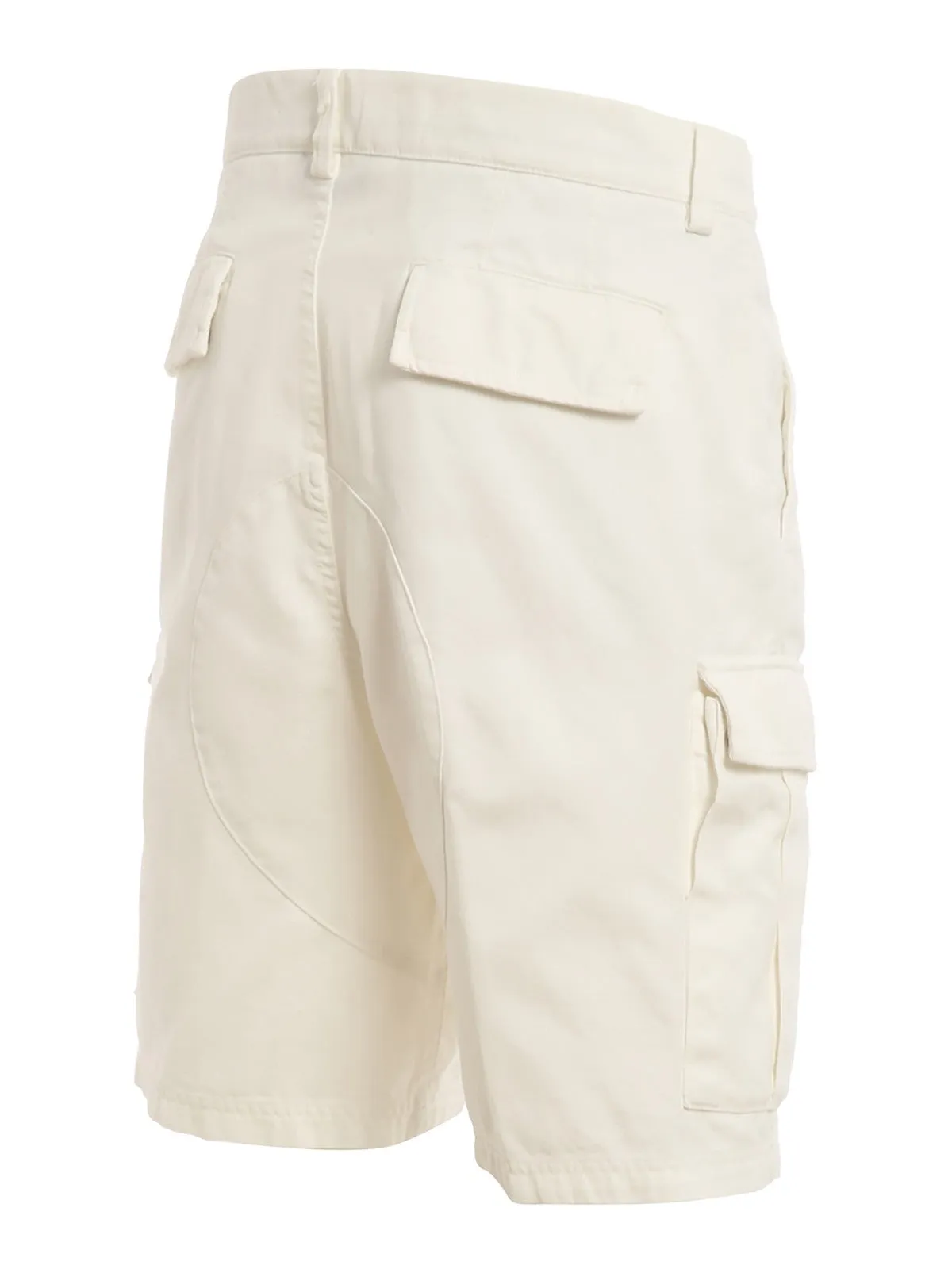 Brunello Cucinelli Above-Knee Length Mid Rise Cargo Shorts