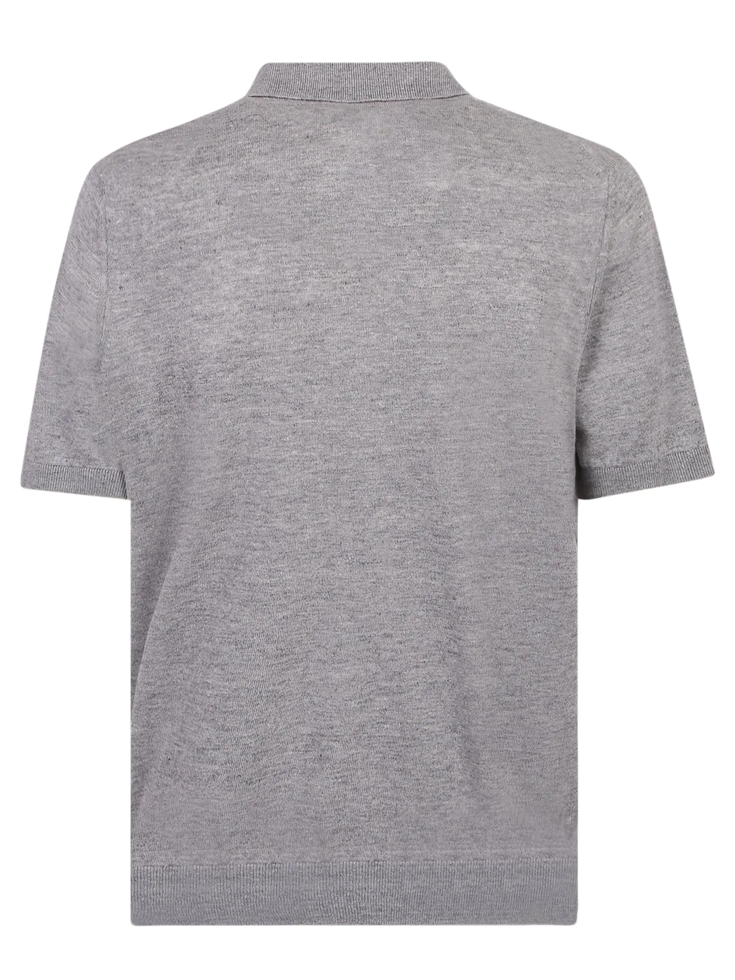 Brunello Cucinelli Knitted Short Sleeved Polo Shirt