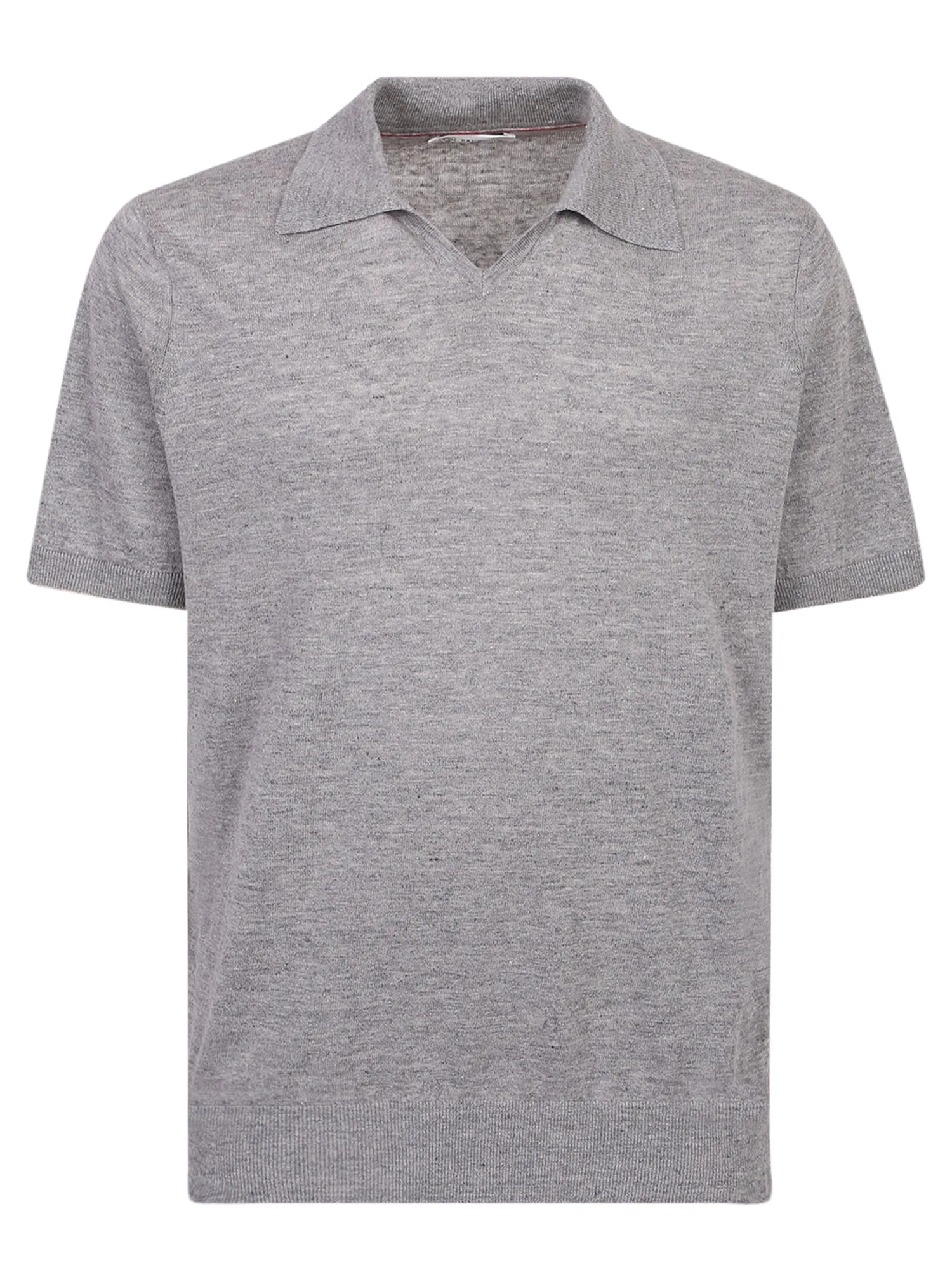 Brunello Cucinelli Knitted Short Sleeved Polo Shirt