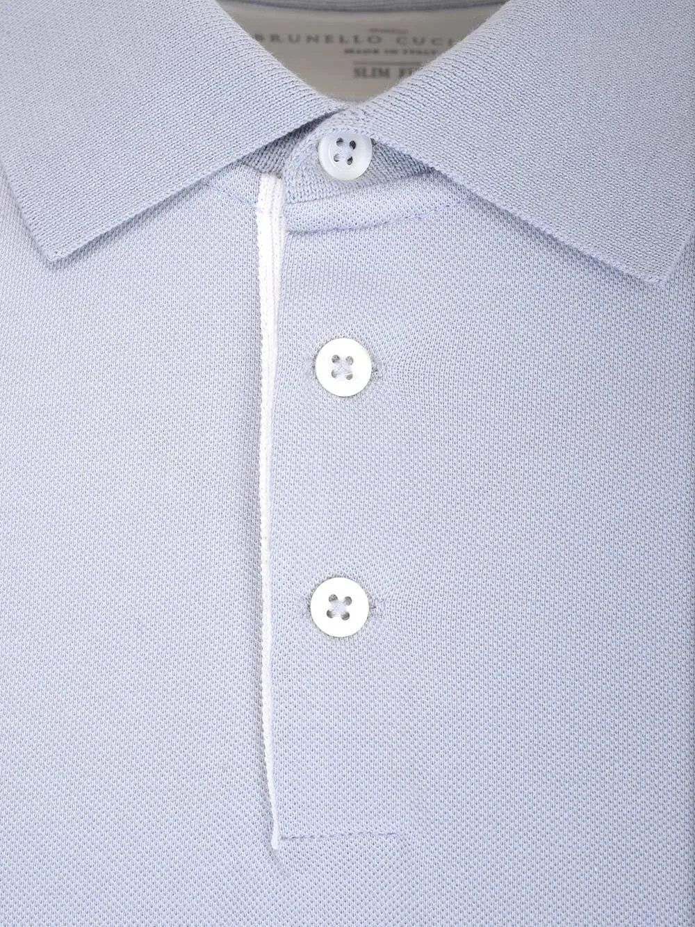 Brunello Cucinelli Logo Printed Polo Shirt