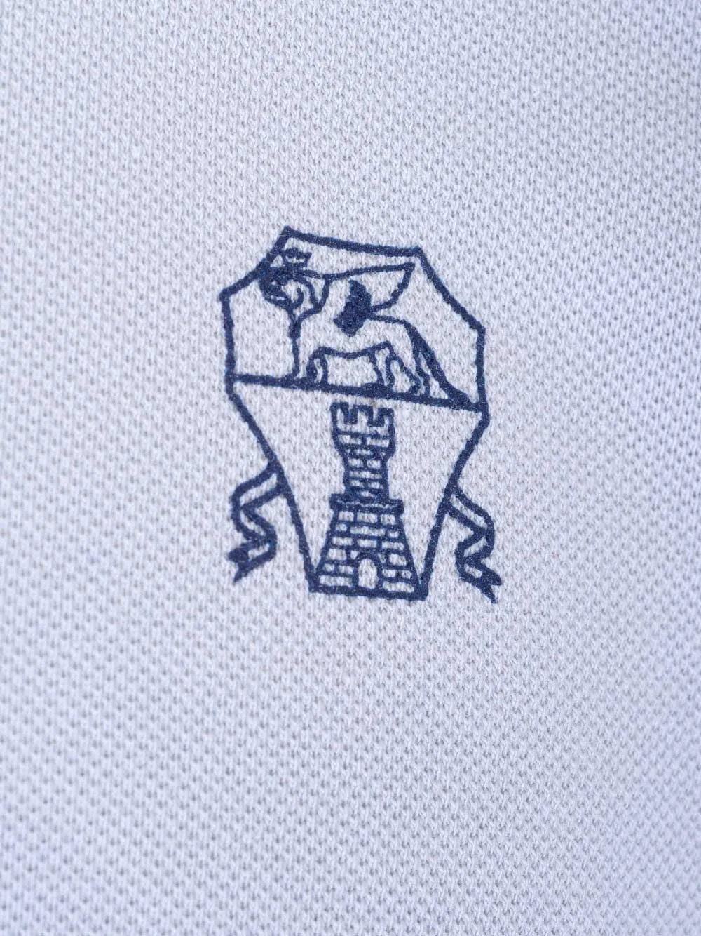 Brunello Cucinelli Logo Printed Polo Shirt
