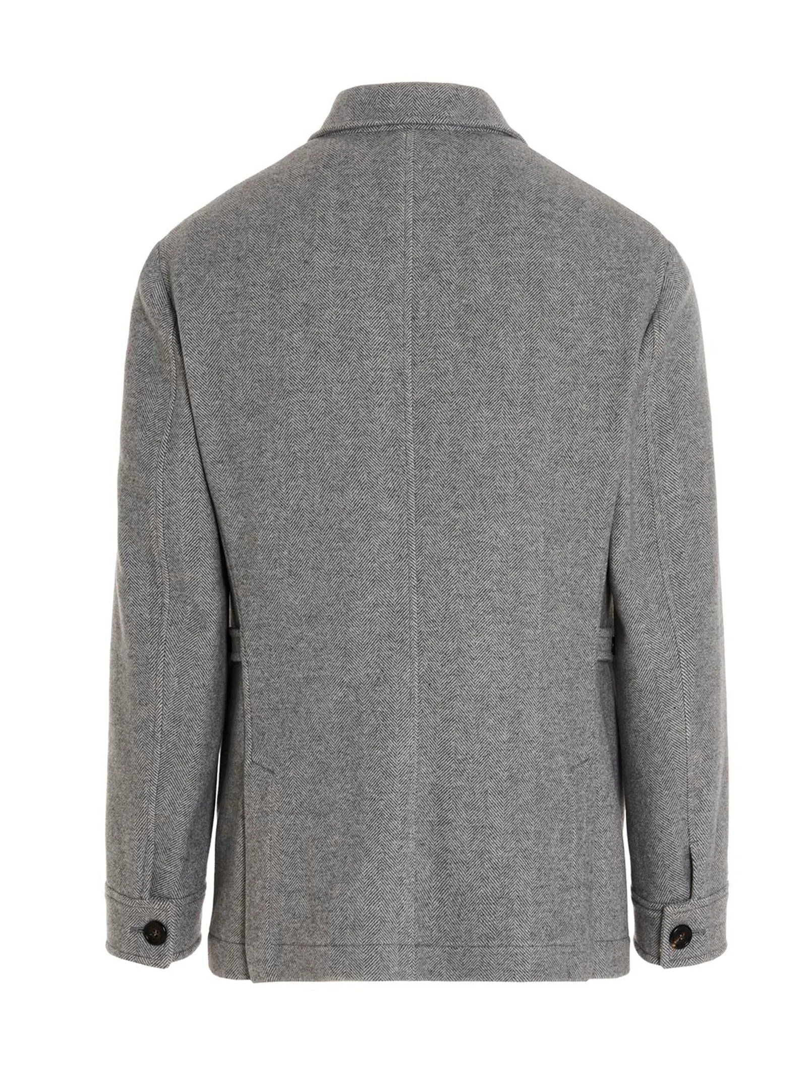 Brunello Cucinelli Saharienne Buttoned Jacket