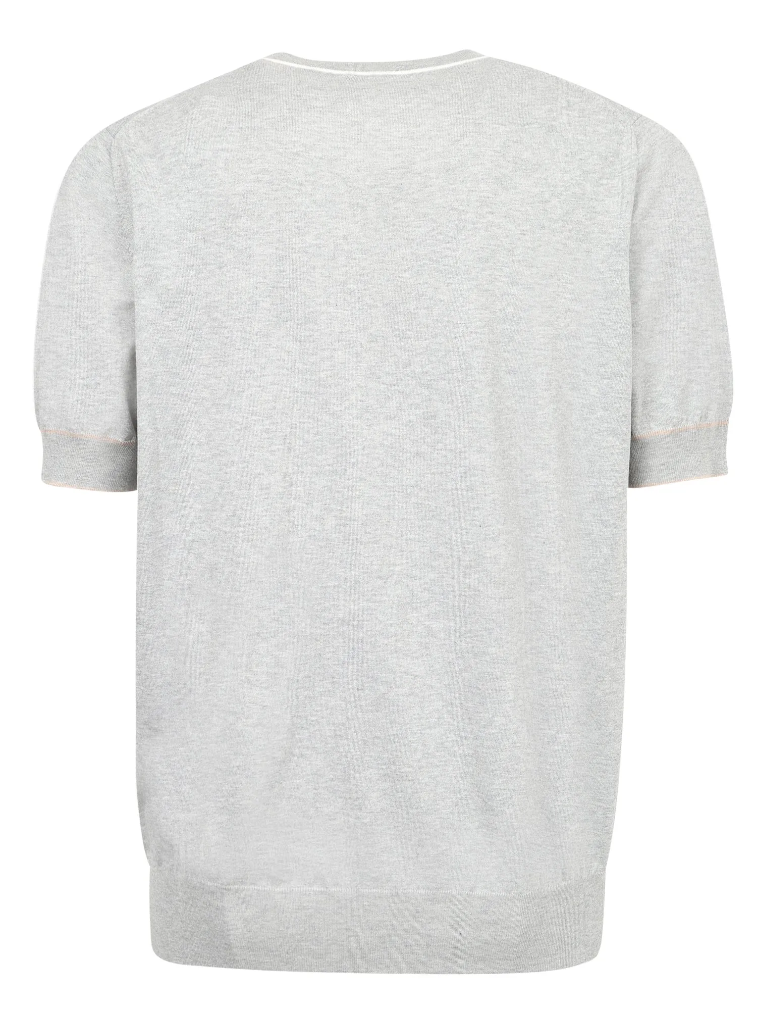 Brunello Cucinelli Short Sleeve Knit Sweater