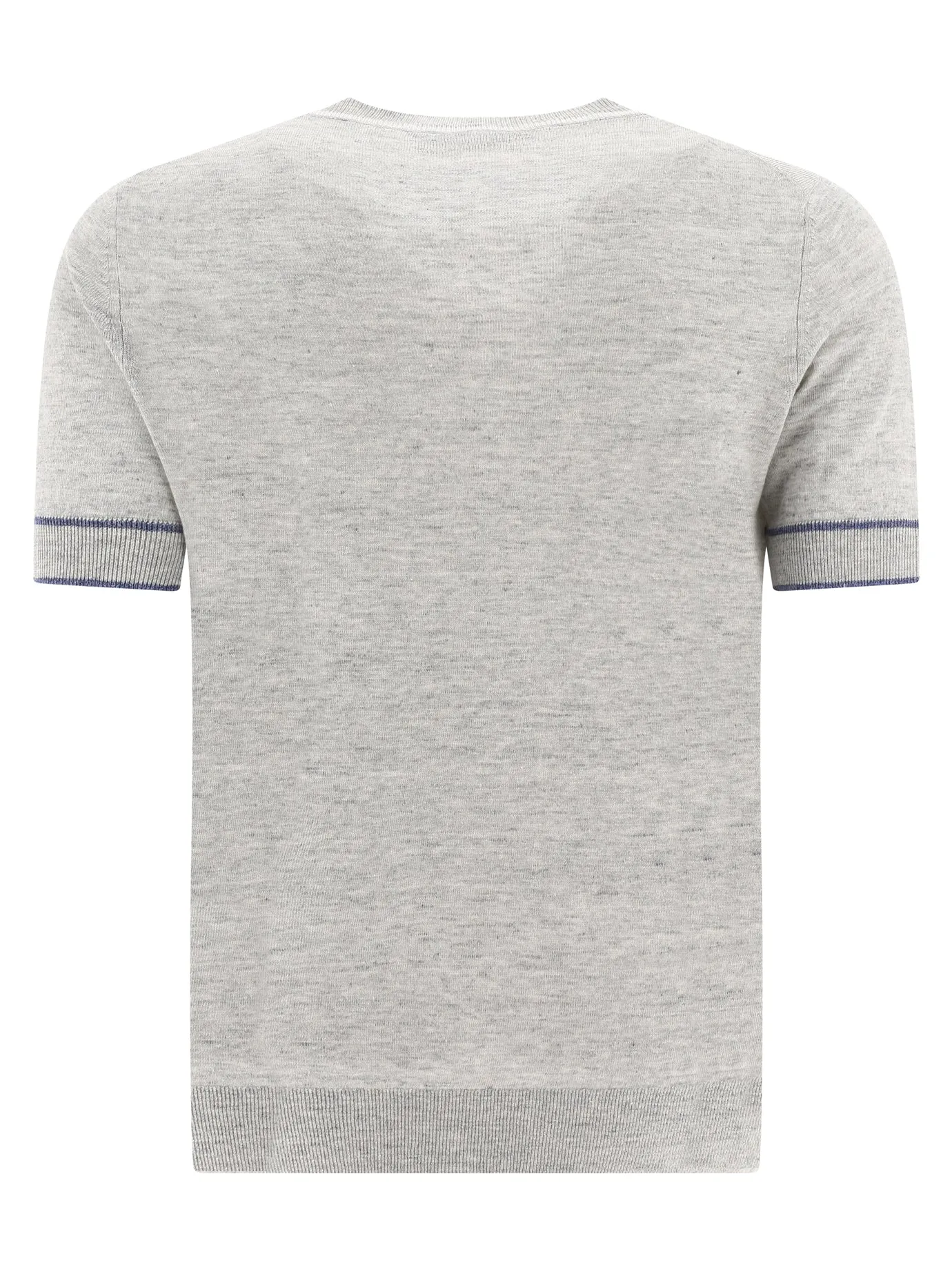 Brunello Cucinelli Short-Sleeved Knitted Jumper