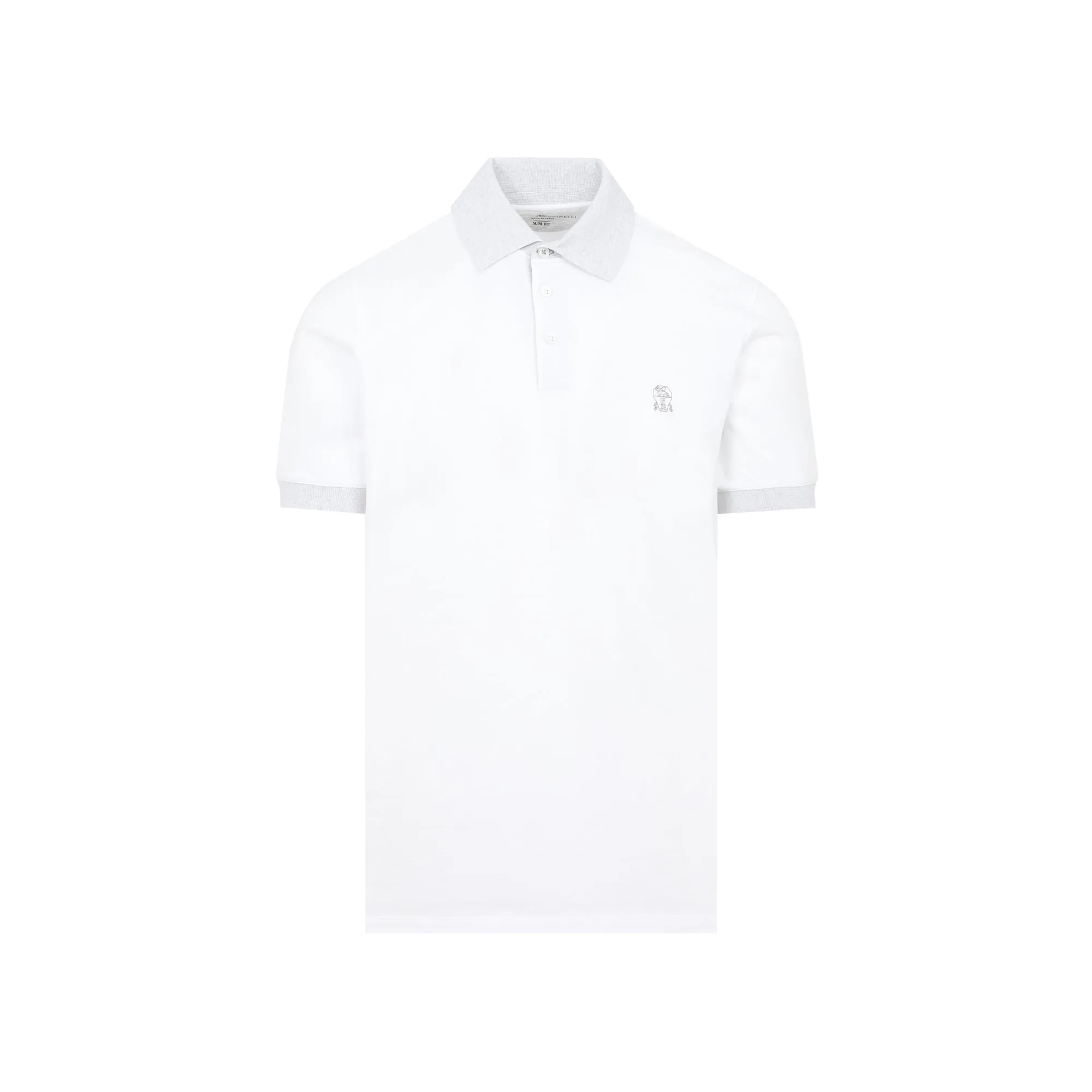 Brunello Cucinelli Short-Sleeved Polo Shirt