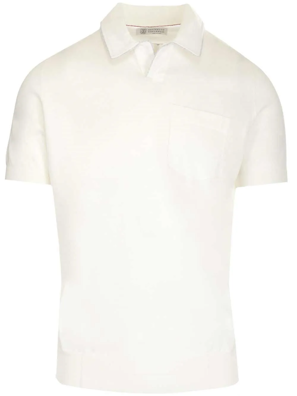 Brunello Cucinelli Straight Hem Polo Shirt