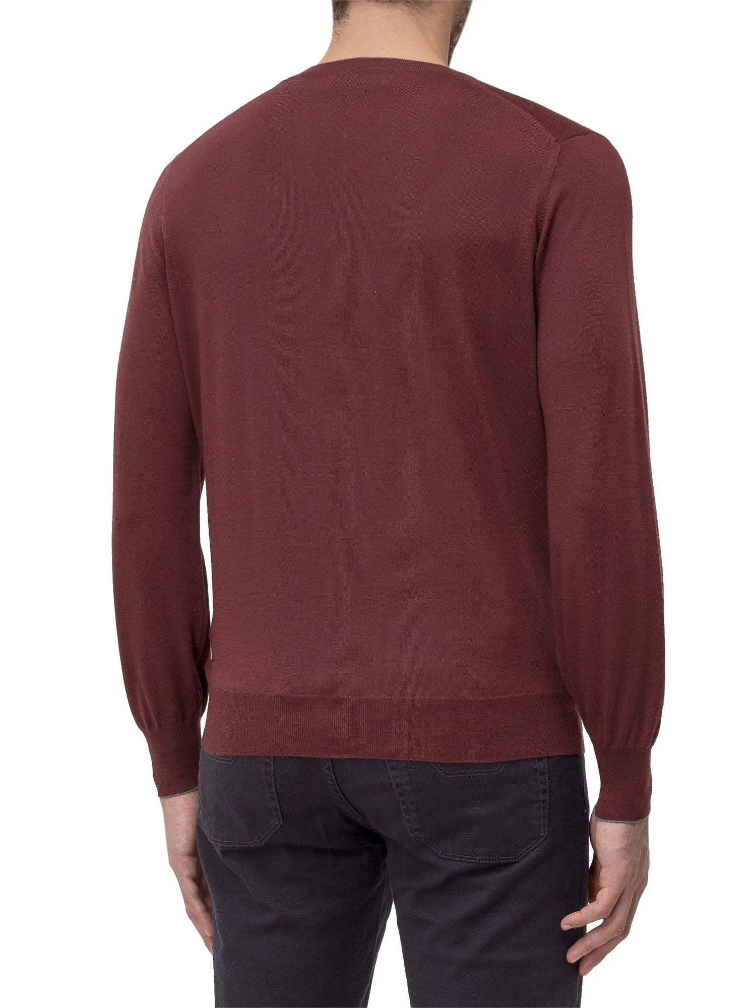 Brunello Cucinelli V-Neck Knitted Jumper