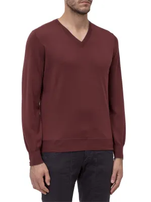 Brunello Cucinelli V-Neck Knitted Jumper