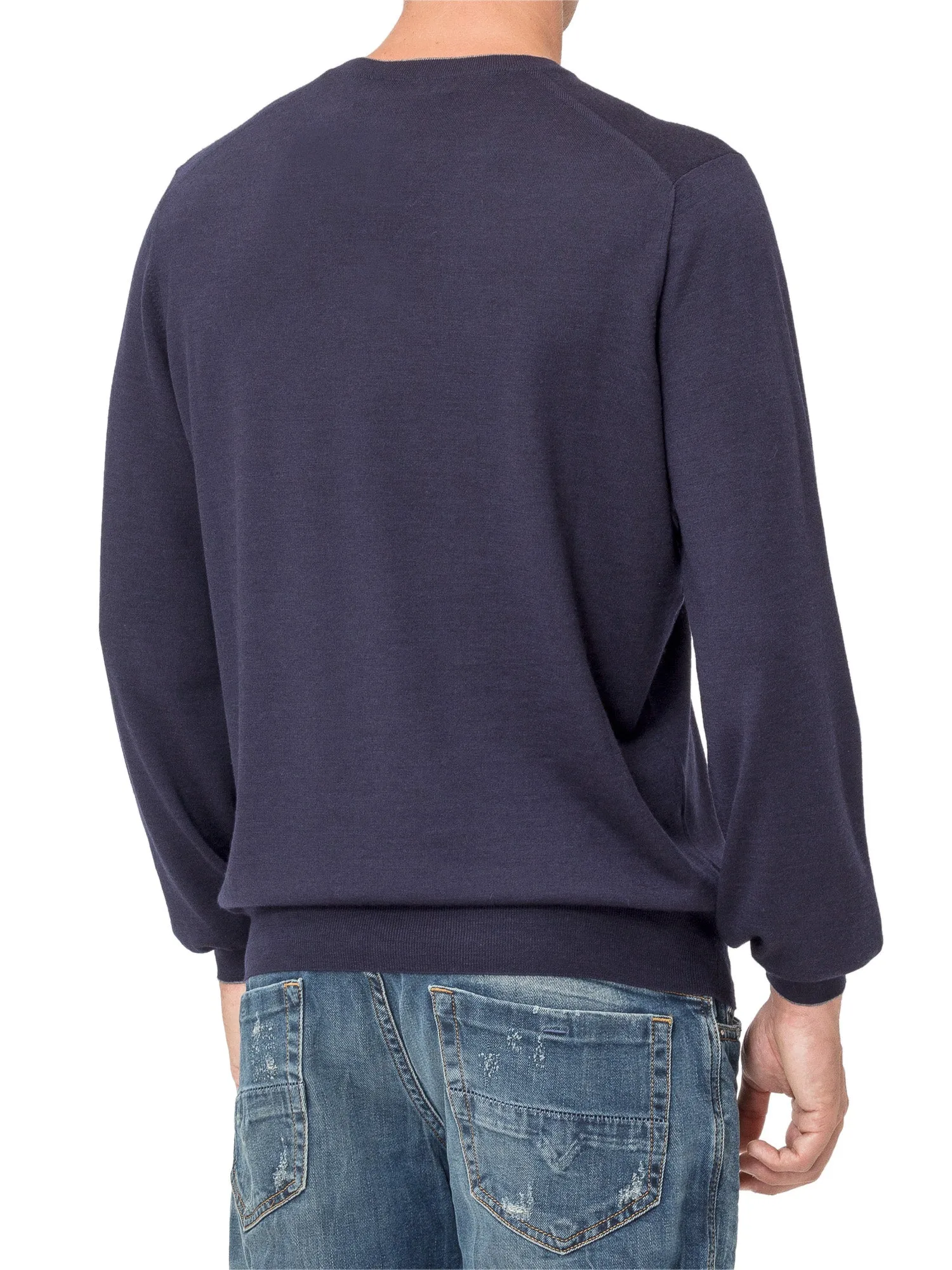 Brunello Cucinelli V-Neck Knitted Jumper